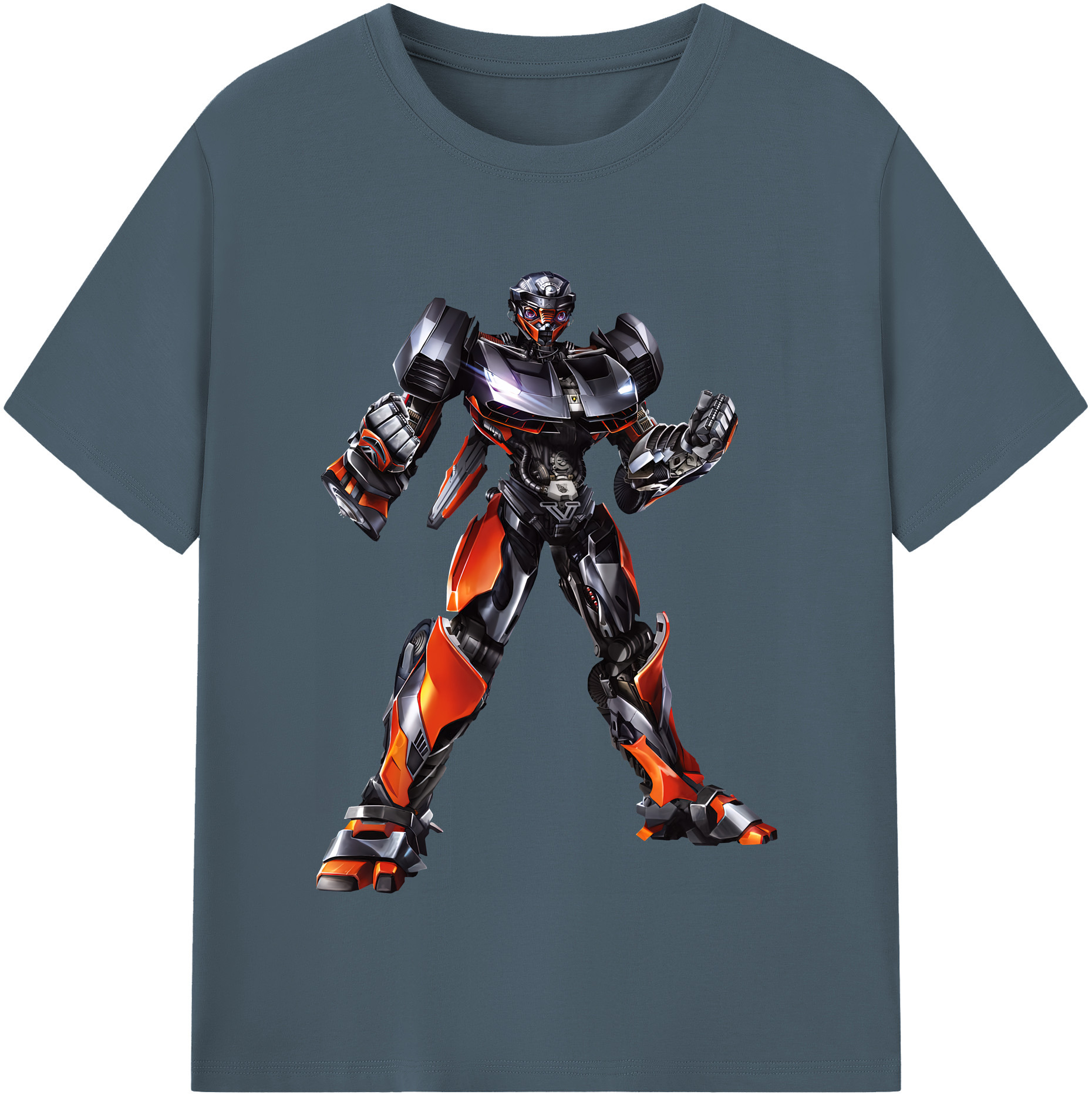 （画像用） Transformers トランスフォーマー 綿100％半袖Tシャツ（フロントプリント）